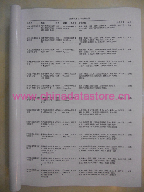 中國珠寶企業(yè)黃頁可開展精準(zhǔn)營銷，電話營銷、郵件營銷、傳真營銷等等多管齊下，圓您銷售冠軍夢